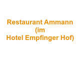 Restaurant Ammann (im Hotel Empfinger Hof) Logo