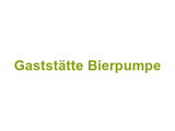 Gaststätte Bierpumpe Logo