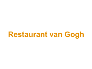 Restaurant van Gogh Logo