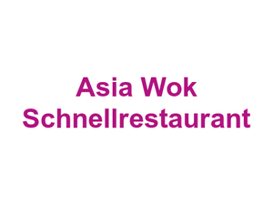 Asia Wok Schnellrestaurant Logo