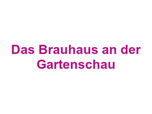 Das Brauhaus an der Gartenschau Logo