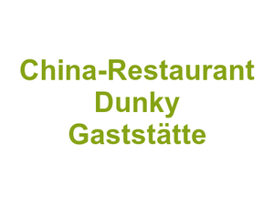 China-Restaurant Dunky Gaststätte Logo