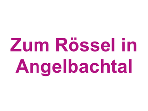 Zum Rössel in Angelbachtal Logo