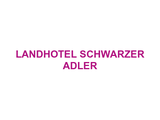 LANDHOTEL SCHWARZER ADLER Logo
