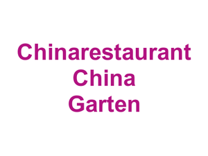 Chinarestaurant China Garten Logo