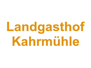 Landgasthof Kahrmühle Logo