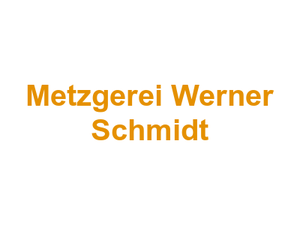 Metzgerei Werner Schmidt Logo