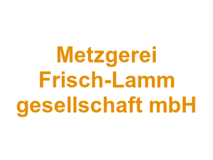 Metzgerei Frisch-Lamm gesellschaft mbH Logo