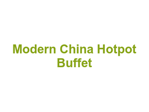 Modern China Hotpot Buffet Logo