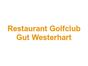Restaurant Golfclub Gut Westerhart Logo