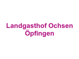 Landgasthof Ochsen Öpfingen Logo