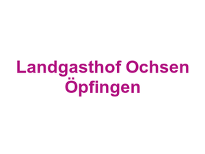Landgasthof Ochsen Öpfingen Logo