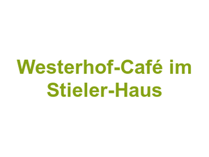 Westerhof-Café im Stieler-Haus Logo