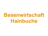 Besenwirtschaft Hainbuche Logo