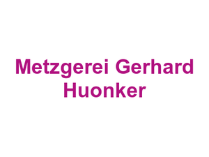 Metzgerei Gerhard Huonker Logo