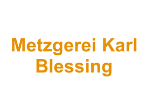 Metzgerei Karl Blessing Logo