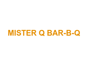 MISTER Q BAR-B-Q Logo