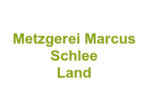 Metzgerei Marcus Schlee Land Logo