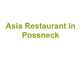 Asia Restaurant in Possneck Logo