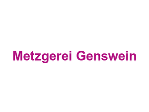 Metzgerei Genswein Logo