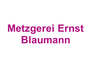 Metzgerei Ernst Blaumann Logo