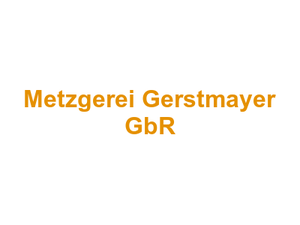Metzgerei Gerstmayer GbR Logo