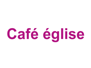 Café église Logo