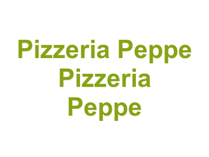 Pizzeria Peppe Pizzeria Peppe Logo