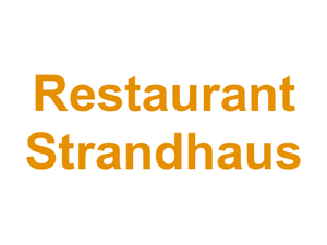 Restaurant Strandhaus Logo