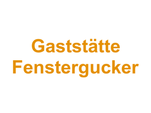 Gaststätte Fenstergucker Logo