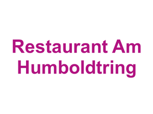 Restaurant Am Humboldtring Logo