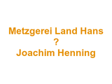 Metzgerei Land Hans – Joachim Henning Logo