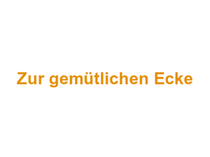 Zur gemütlichen Ecke Logo