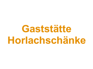 Gaststätte Horlachschänke Logo