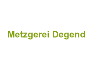Metzgerei Degend Logo