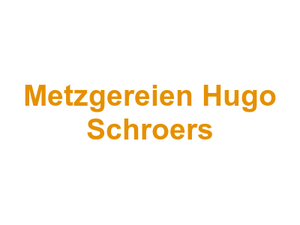 Metzgereien Hugo Schroers Logo