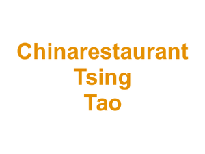 Chinarestaurant Tsing Tao Logo