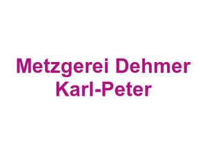 Metzgerei Dehmer Karl-Peter Logo