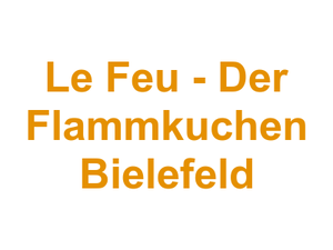 Le Feu - Der Flammkuchen Bielefeld Logo