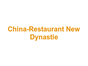 China-Restaurant New Dynastie Logo