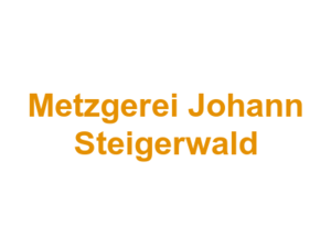 Metzgerei Johann Steigerwald Logo