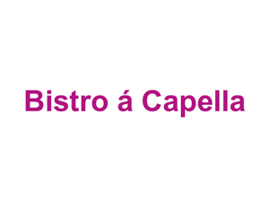 Bistro á Capella Logo