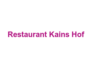 Restaurant Kains Hof Logo