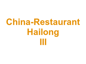 China-Restaurant Hailong III Logo