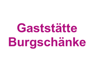 Gaststätte Burgschänke Logo
