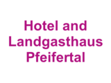 Hotel and Landgasthaus Pfeifertal Logo