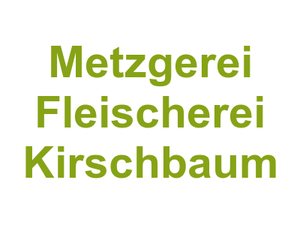 Metzgerei Fleischerei Kirschbaum Logo