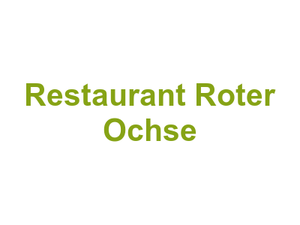Restaurant Roter Ochse Logo