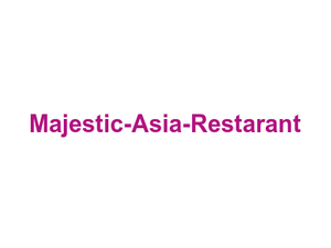 Majestic-Asia-Restarant Logo
