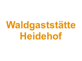 Waldgaststätte "Heidehof" Logo